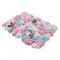 12pcs Artificial Flower Wall Rose Floral Panels Backdrop Decor for Party Wedding